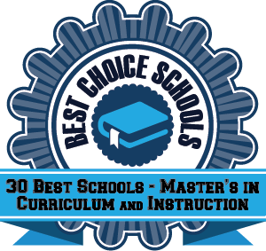 30 Best Schools - Master's in Curriculum and Instruction