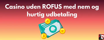 Nye Casino Uden ROFUS Oplev De Bedste Spillesteder