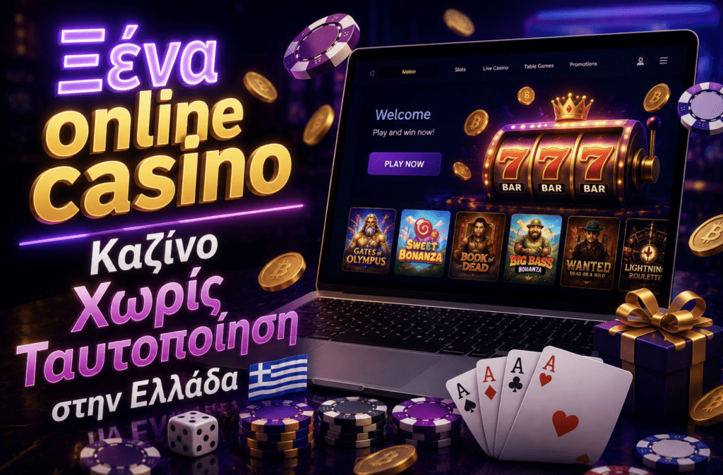 Νέα Καζίνο για Έλληνες Παίκτες Ανακαλύψτε τις Καλύτερες Επιλογές